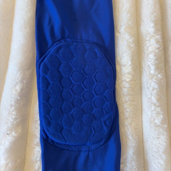 Mcdavid Hex Padded Royal Blue Arm Sleeves | Size Small - Picture 2 of 4